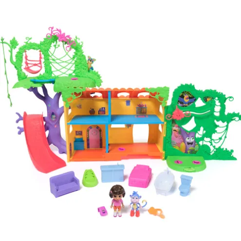 Dora Explore and Play Rainforest Casita Playset