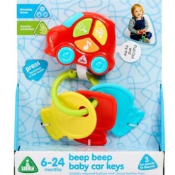 Early Learning Centre Beep Beep Baby Car Keys Sensory Toy