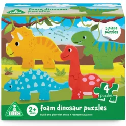 Early Learning Centre Foam Dinosaur 4 in 1 Jigsaw Puzzles