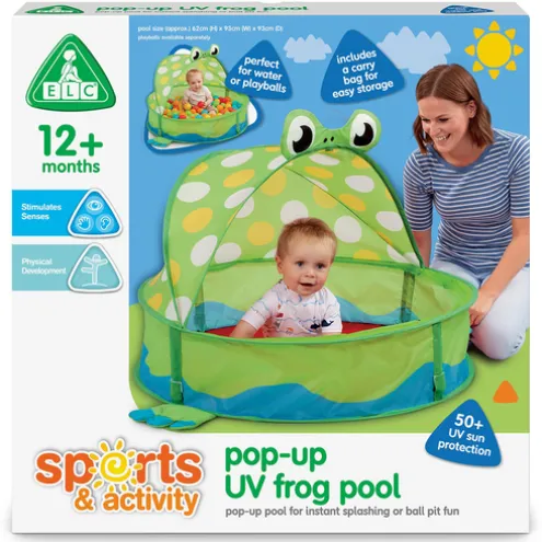 Early Learning Centre 1.3ft Pop-Up UV Frog Pool