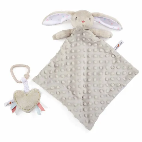 Early Learning Centre Grey Baby Bunny Sensory Gift Set