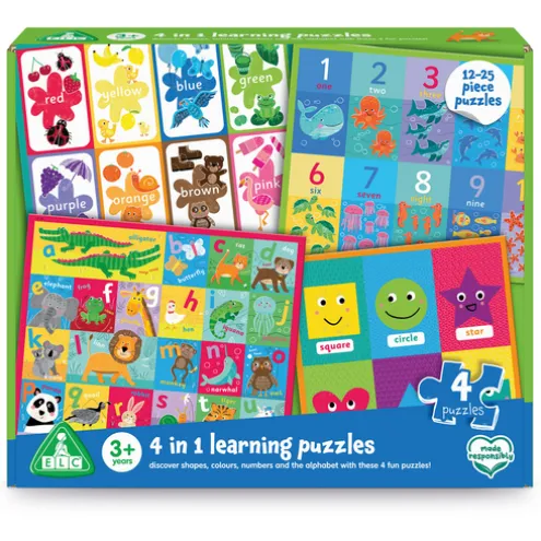 Early Learning Centre 4 in 1 Learning Puzzles