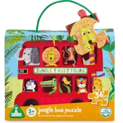 Early Learning Centre Jungle Bus 36 Piece Jigsaw Puzzle