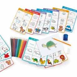 Early Learning Centre Learn To Draw Animals Craft Set