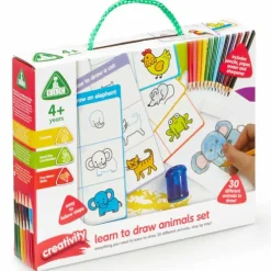 Early Learning Centre Learn To Draw Animals Craft Set
