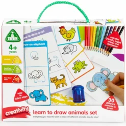 Early Learning Centre Learn To Draw Animals Craft Set