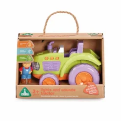 Early Learning Centre Lights and Sounds Tractor Eco-Friendly