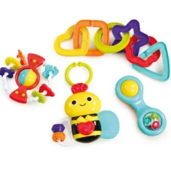 Early Learning Centre Musical Baby Bee Pram Toy Gift Set
