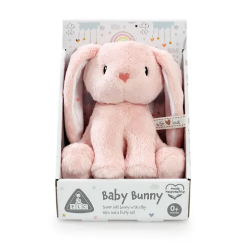 Early Learning Centre Pink Baby Bunny Soft Toy