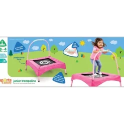 Early Learning Centre Pink Junior Trampoline