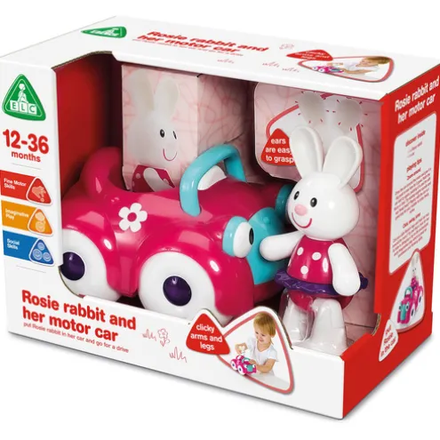 Early Learning Centre Rosie Rabbit and her Motor Car