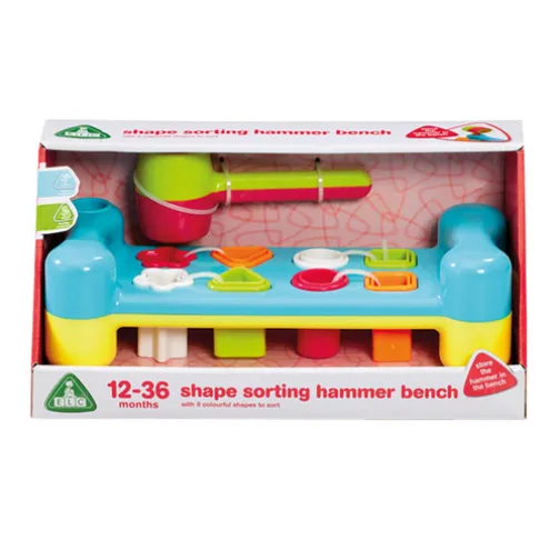 Early Learning Centre Shape Sorting Hammer Bench