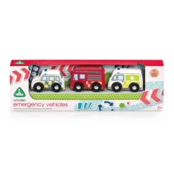 Early Learning Centre Wooden Emergency Vehicles