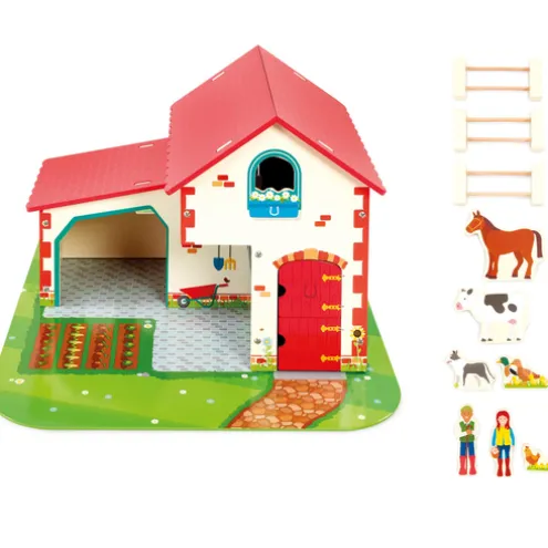 Early Learning Centre Wooden Farm Playset