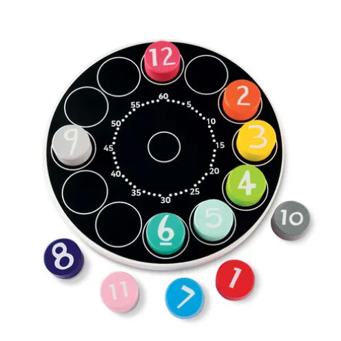 Early Learning Centre Wooden Teaching Clock