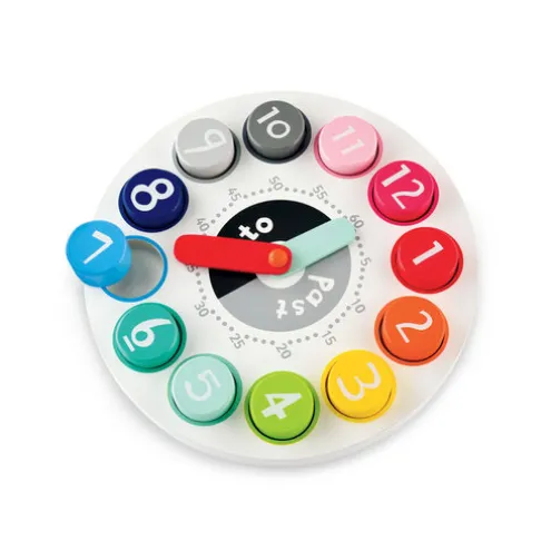 Early Learning Centre Wooden Teaching Clock