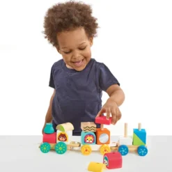Early Learning Centre Wooden Stacking Train