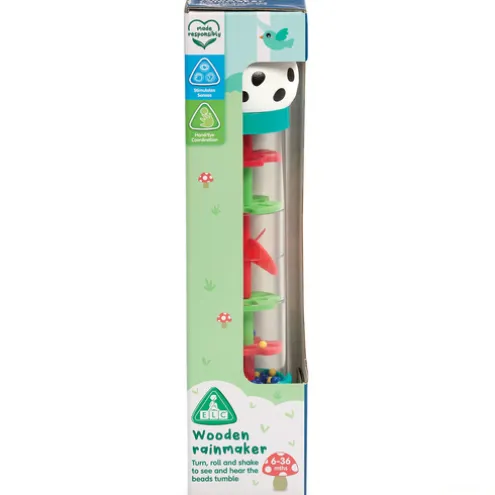 Early Learning Centre Wooden Rainmaker Sensory Toy