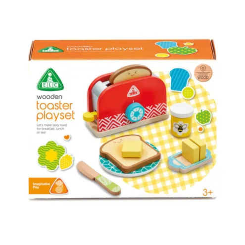 Early Learning Centre Wooden Toaster Playset