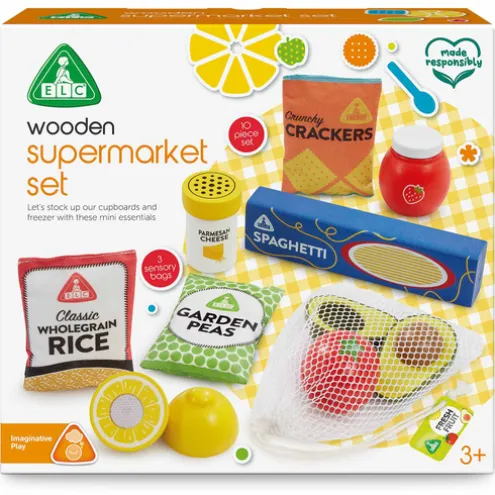 Early Learning Centre Wooden Supermarket Set