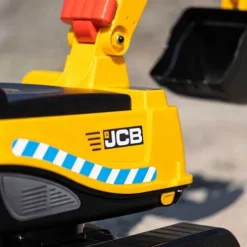 Falk JCB Digger Ride On and Helmet