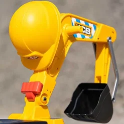 Falk JCB Digger Ride On and Helmet