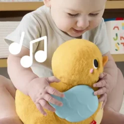 Fisher-Price 4-in-1 Cuddle And Crawl Duck Learning Toy