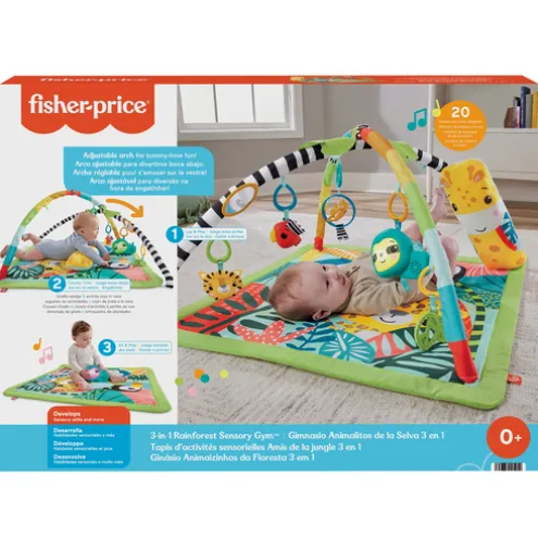 Fisher-Price 3 in 1 Rainforest Sensory Gym