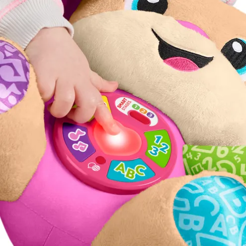 Fisher-Price Laugh & Learn Pink Smart Stages Puppy Learning Toy