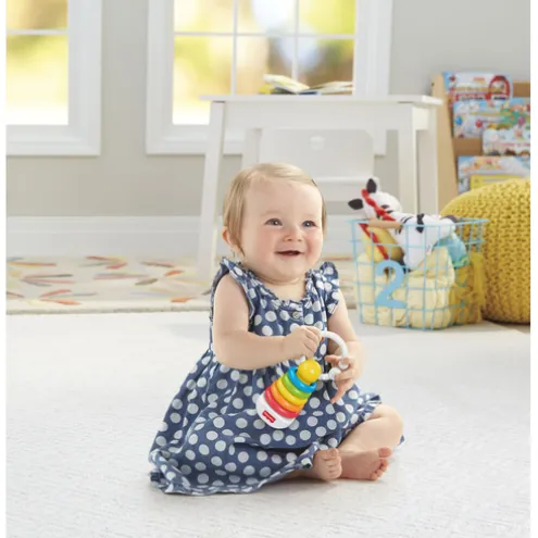 Fisher-Price Newborn Classics Rattle and Sensory Toy 2 Pack