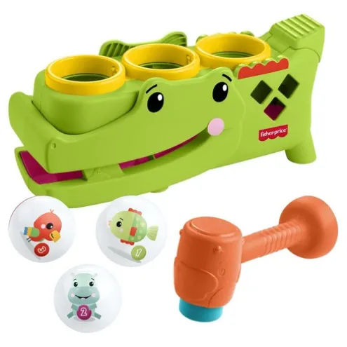 Fisher-Price Sit And Tap Rolligator Activity Toy