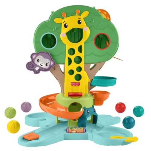 Fisher-Price Sit-To-Stand Jungle Tree Activity Toy