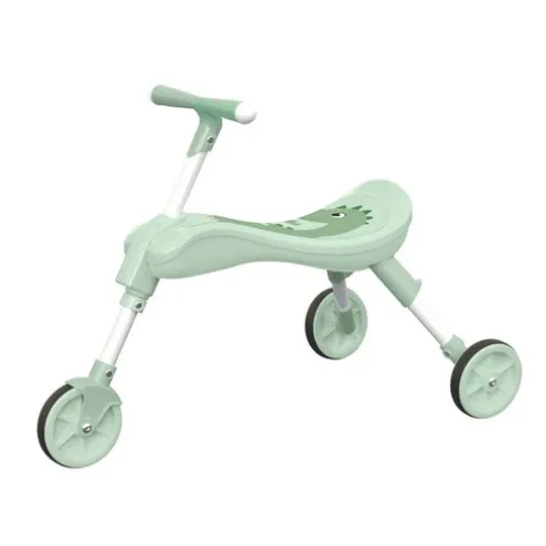 Foldee Green Dinosaur Ride On