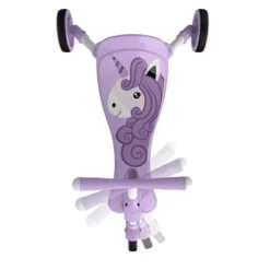 Foldee Lilac Unicorn Ride On