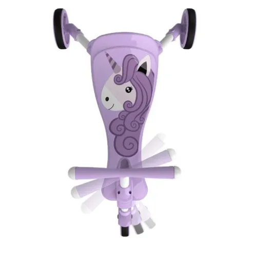 Foldee Lilac Unicorn Ride On