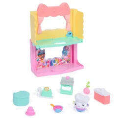 Gabby's Dollhouse Cakey's Sprinkle Cake-tastic Kitchen Playset The Movie