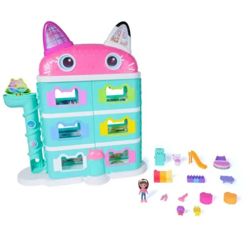 Gabby's Dollhouse Gabby’s Meow-mazing Doll House Playset The Movie