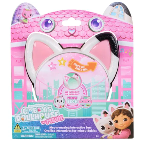 Gabby's Dollhouse Meow-mazing Interactive Ears Headband The Movie