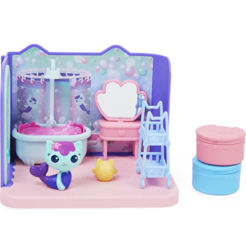 Gabby's Dollhouse Mercat Primp and Pamper Bathroom Playset