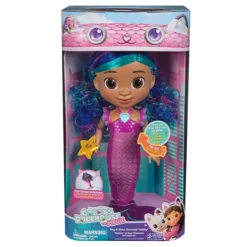 Gabby's Dollhouse Sing and Shine Mermaid Gabby Doll The Movie