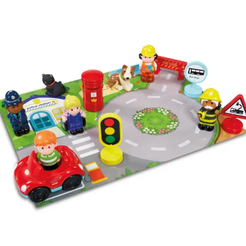 Happyland Busy Town Playset