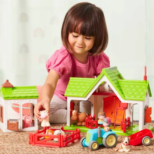 Happyland Farm Playset