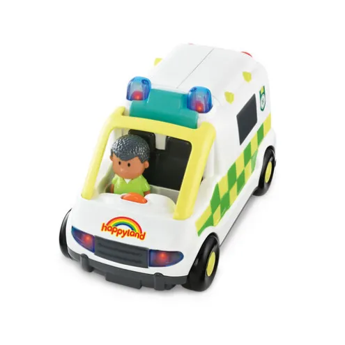 Happyland Lights and Sounds Ambulance