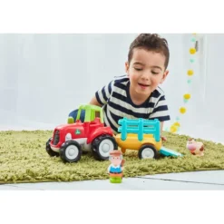 Happyland Lights and Sounds Farm Tractor Playset