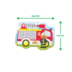 Happyland Vehicle 6 in 1 Jigsaw Puzzles