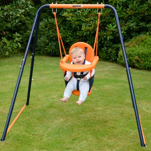 Hedstrom Deluxe 2 in 1 Swing Set