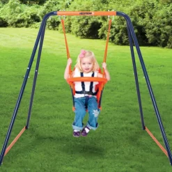 Hedstrom Deluxe 2 in 1 Swing Set