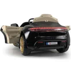 Injusa Porsche Taycan Turbo S 12V Black Electric Ride On Car