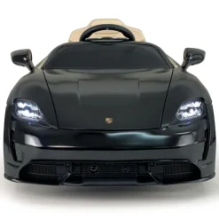 Injusa Porsche Taycan Turbo S 12V Black Electric Ride On Car