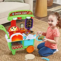 LeapFrog Build-a-Slice Interactive Pizza Cart